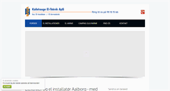 Desktop Screenshot of kallehauge-el.dk